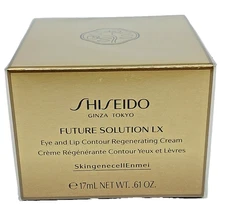 Shiseido Future Solution LX Eye & Lip Cream 0.61oz New Sealed