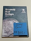John F Kennedy Half Dollar Coin Set 1964 -1985 33 Coins In Whitman Album