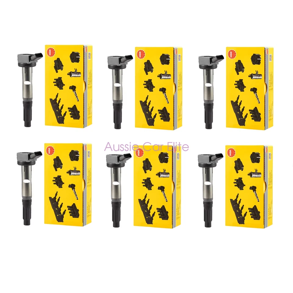 U5076 6pcs OEM NGK Ignition Coil Assembly For 2006-2008 Lexus RX Toyota Aurion - Image 2 of 4