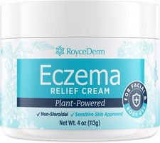 Roycederm Eczema  Psoriasis Cream for Dry Itchy Skin   Skin Moisturizer