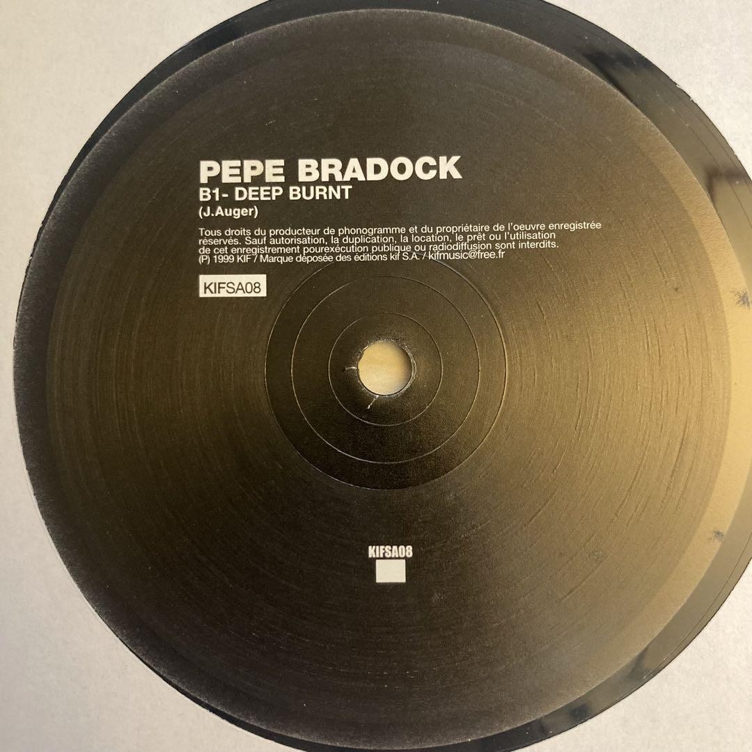 Pépé Bradock Burning Deep Burnt Pepe Vinyl Record House