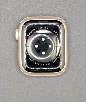 Apple Watch Series 7 41 mm Silver Aluminum GPS + LTE (UNLOCKED). ~03~