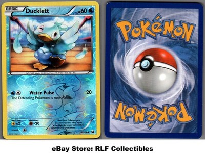 2012 Pokemon, B&W Dark Explorers, #35/108 Ducklett, Reverse Holo Common