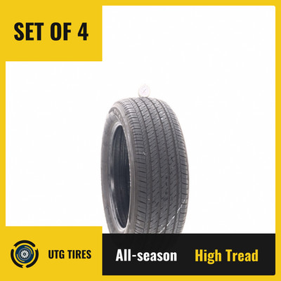 Set of (4) Used 205/55R16 Firestone FT140 91H - 8.5-9/32