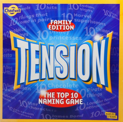 TENSION Family Edition Board Game Cheatwell Games 8+ Complete