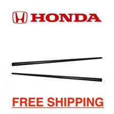 Genuine Honda Cr-z 2011 Front Left-right Rubber Seal Glass Weatherstrip