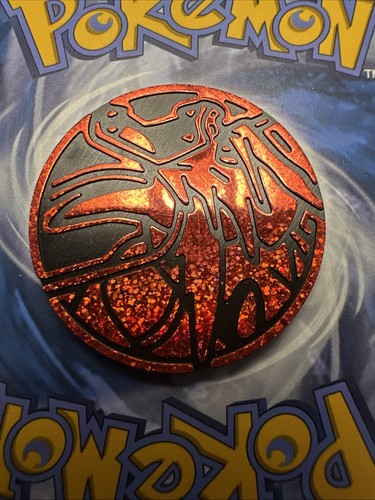 Mega Gyarados Coin Red Confetti 2016 Wave Slasher Theme Deck - Picture 3 of 7