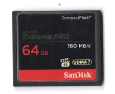 (READ!!!) SanDisk Extreme Pro 64GB 160MB/s UDMA 7 CF Compact Flash Memory Card