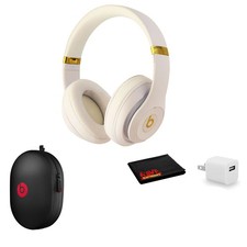 Beats Studio3 Wireless Series Over-Ear Headphones - Matte White/Gold (MQ572LL/A)