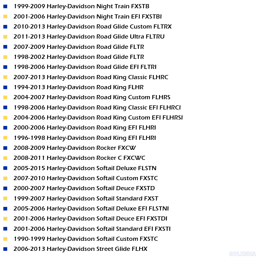 Fork Bushing Seal & Dust Oil Rebuild Kit for Harley Softail Dyna Street Glide