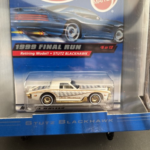 1/64 HOT WHEELS 1999 Final Run Stutz Blackhawk Real Rider Mint In Pack Beautiful - Picture 2 of 7