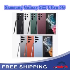 NEW SEALED Samsung Galaxy S22 Ultra 5G S908U - 8 128GB - GSM CDMA Fully Unlocked