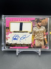 FERNANDO TATIS JR. PADRES 2021 TOPPS INCEPTION PINK PATCH AUTOGRAPH AUTO #/75