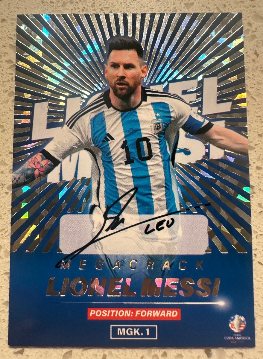 2024 Copa America Flash Edition Lionel Messi Printed Autograph