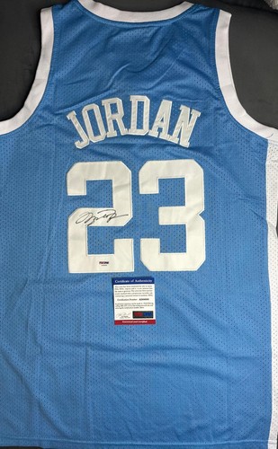 Michael Jordan HANDSIGNIERTES #23 TRIKOT PSA DNA