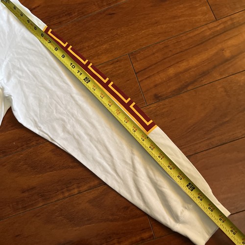 Nike weiß USC Trojaner NCAA Local Spirit Slogan Langarm T-Shirt Erwachsene XL NEU - Bild 11 von 11