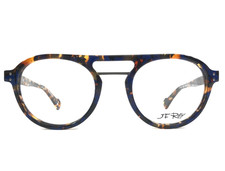 J.F. Rey Eyeglasses Frames JF1415 2525 Demi Blue Tortoise Havana 49-22-148