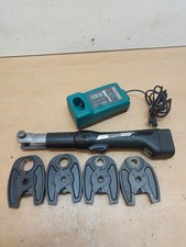 Klauke Wavin Map 1 Akku Pressmaschine Presszange 4x H Pressbacken Uponor Unico