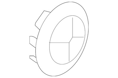 Genuine BMW Center Cap 36-13-6-783-536 | eBay