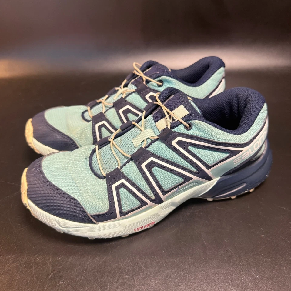 Zapatillas deportivas Salomon Speedcross 3 Trail Running para mujer azules con cordones Foto 4 de 4