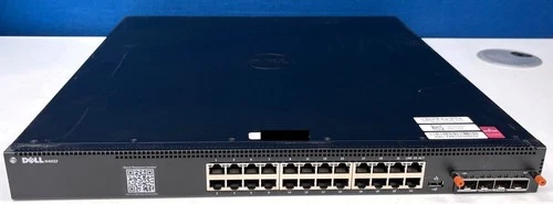 Dell N4032 4032 Switch 24 x 1GB RJ45 Ports, 4 x 10Gb SFP+ Fully Tested, Warranty