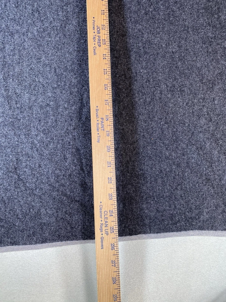 Charter Club Luxury Cashmere Oversized Wrap Shawl Grey One Size O/S - Image 3 of 4