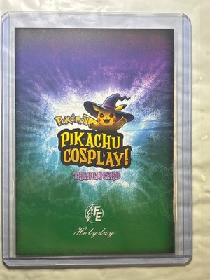 Pikachu Cosplay Minecraft Flash Edition E37 Holo Card Pikachu Cosplay Minecraft Flash Edition E37 Holo Card