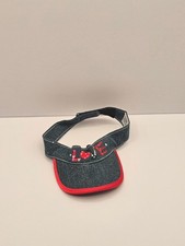 Build-A-Bear Vintage Denim Love Visor Hat