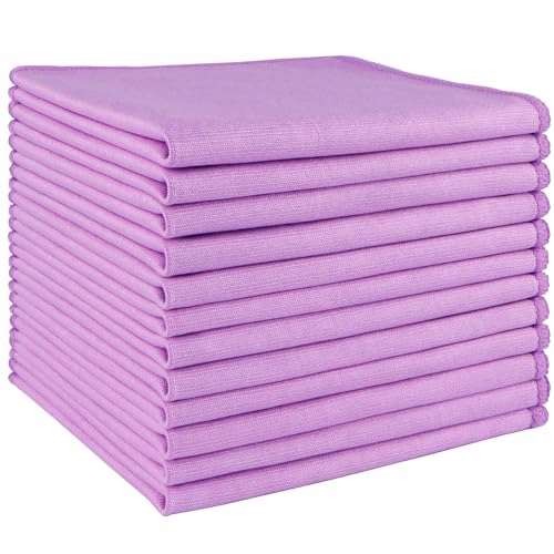 HOMEXCEL 12 Pack Microfibre Glass  Assorted colors , number_of_itemss 
