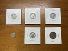 Lot of Five (5) 90% Silver Dimes & One (1) 35% Silver 1943 Nickel