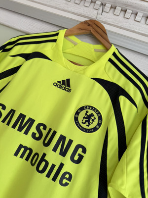 Vintage Chelsea 2007-2008 Away Soccer Jersey Football Kit Shirt