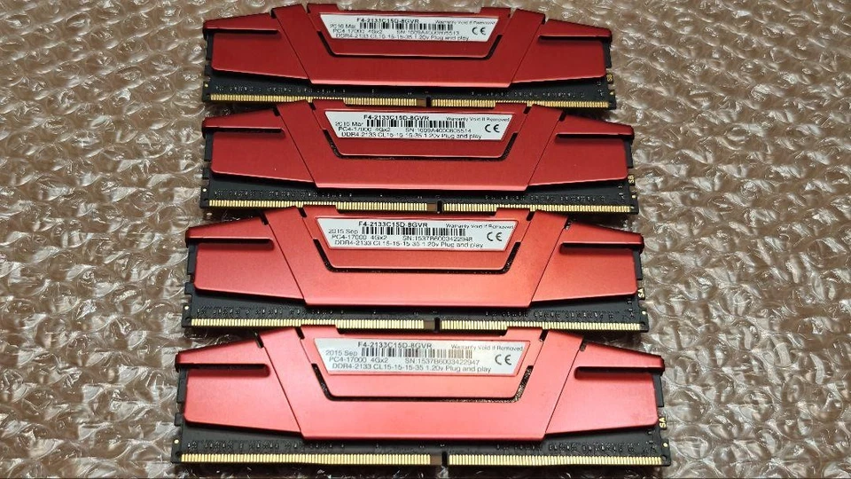 G.Skill Ripjaws V DDR4 16GB (4GB×4) RAM Used/Tested - Image 3 of 4