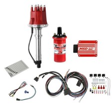 Msd Pro Billet Distributor Bundleredchevy V8 Small Big Block 305350400454 Msd Pro Billet Distributor Bundleredchevy V8 Small Big Block 305350400454