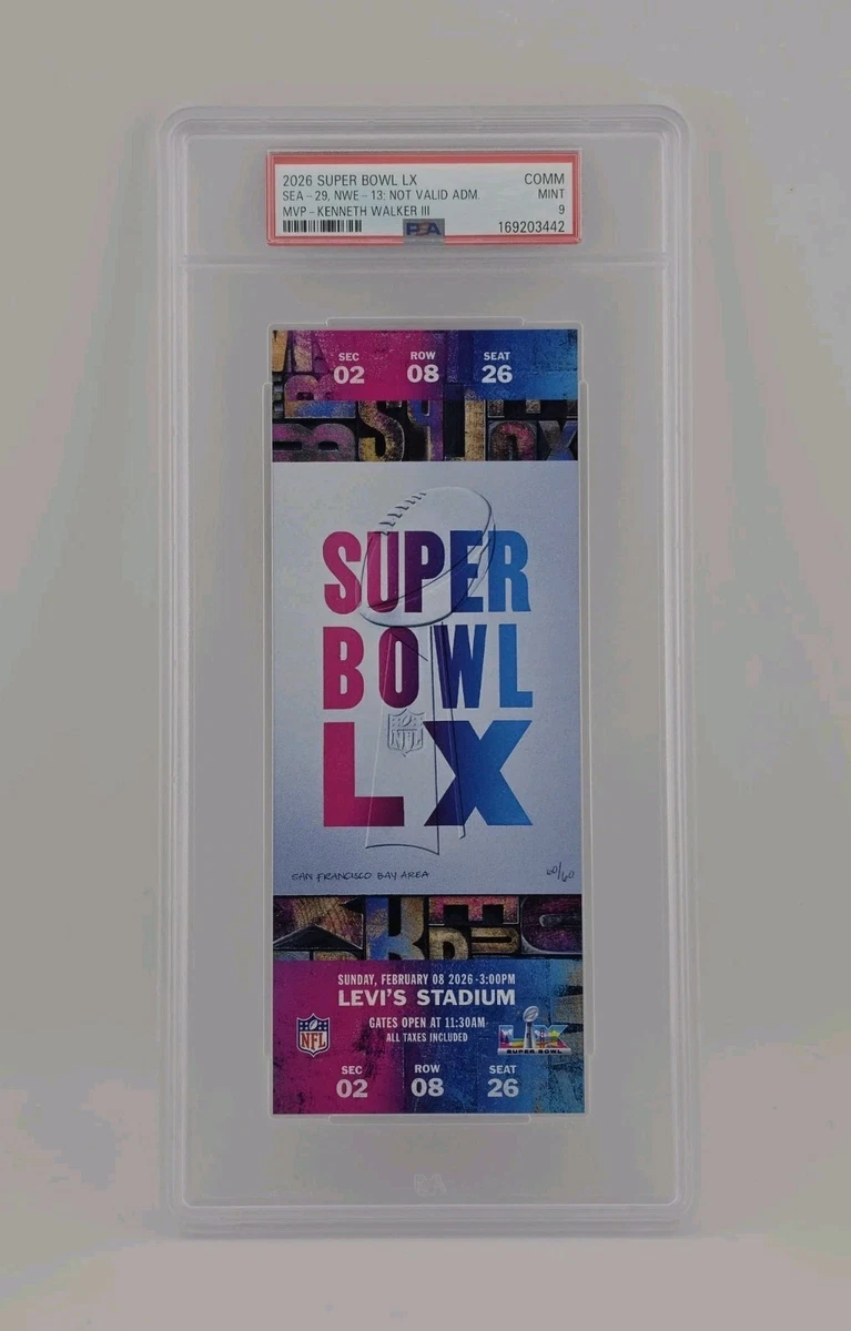 【レア&ビンテージ】第32回スーパーボウル　チケット半券 Super Bowl In Vintage Sports Ticket Stubs for sale | eBay