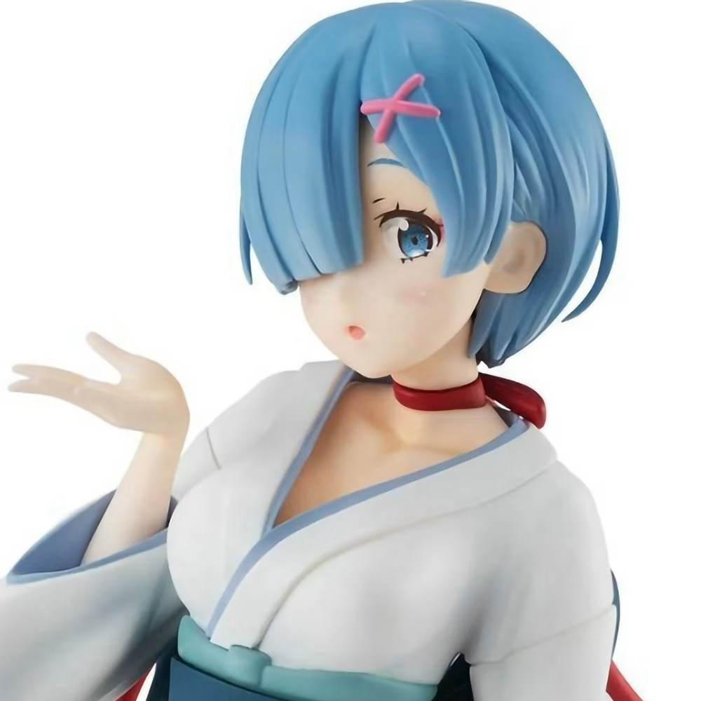 Figurine Rem Snow Fairy SSS Re:Zero en PVC de 21cm pour collectionneur