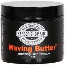 Barber Shop Aid Waving Butter Amazing Hair Pomade 4oz Shea Almond Oil
