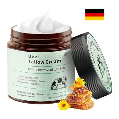 Hautpflege Gesicht Creme Hautcreme Hautpflegecreme Rindertalg Honig Beef Tallow