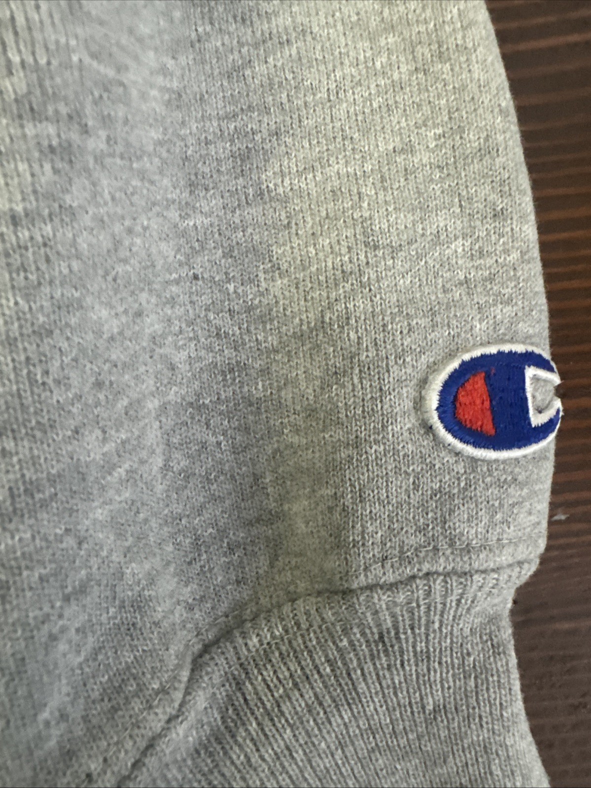 Vintage Champion Reverse Weave Solid Gray Crewnec… - image 6