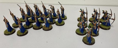 Warhammer Fantasy Hochelfen Bogenschützen & Schwertkämpfer Games Workshop