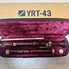 Grabadora tenor YAMAHA YRT-43 flauta tipo barroco salida de sonido sin confirmar