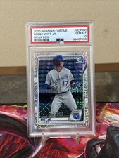 Bobby Witt Jr 2020 Bowman Chrome Mega Box REFRACTOR PSA 10 BCP-160 RC Royals