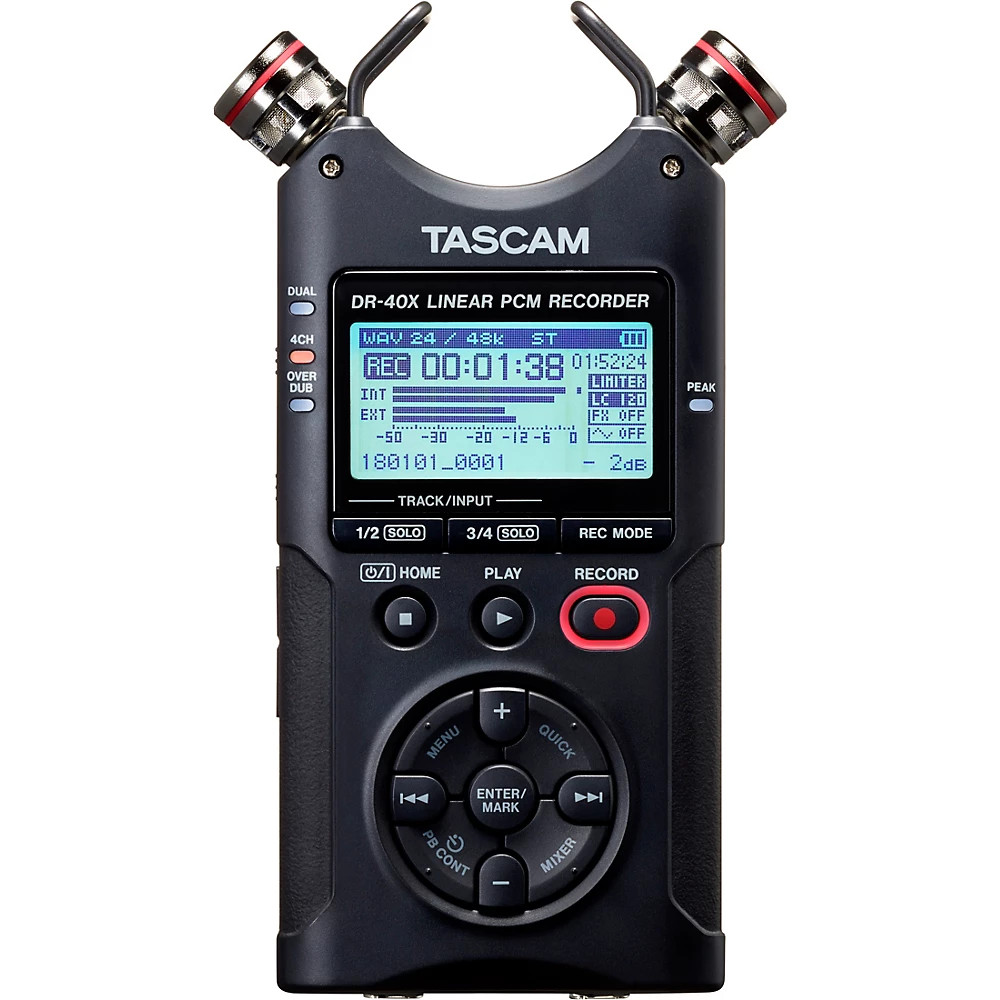 Tascam DR-40X Portable Digital Recorder