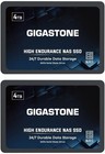 Gigastone SSD 8TB SATA III (set da 2x4TB) Alta affidabilità Perfetti Per NAS