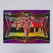 2024-25 Select LaLiga Ivan Martin #221 Field Level Purple Mojo Prizm Girona FC