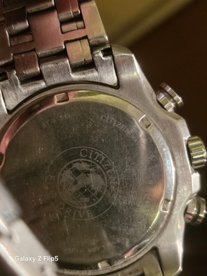 CITIZEN Eco-Drive E820-S063370 Chronograph Watch for sale online