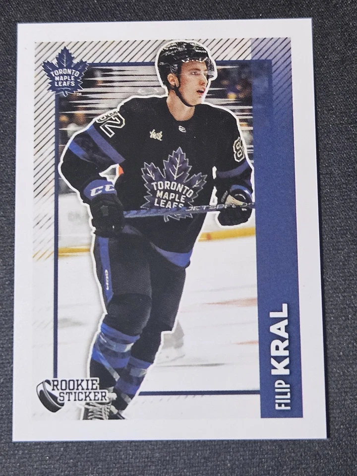 23-24 Topps Filip Kral Rookie Sticker 🚨🚨🚨 Toronto Maple Leafs - Image 3 of 4