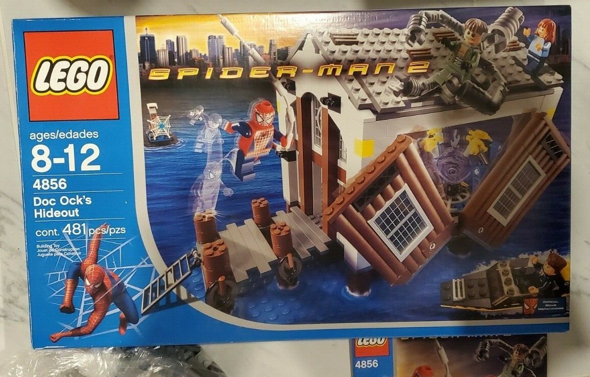 lego spider man 2 doc ock's hideout