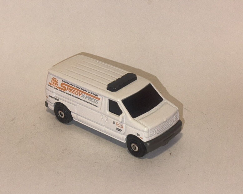 MATCHBOX Loose Ford Panel Van (White Version)