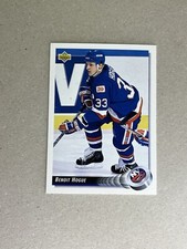 1992-93 Upper Deck Islanders Hockey #325 Benoit Hogue