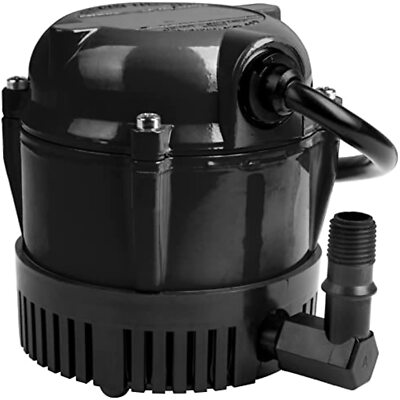 #ad #ad Little Giant #1 205 GPH Direct Drive Small Submersible Pump with 6 foot cord $114.98